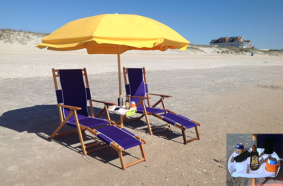 Beach Chair and Umbrella Rental VIP